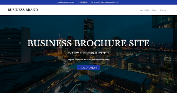 Brochure Site