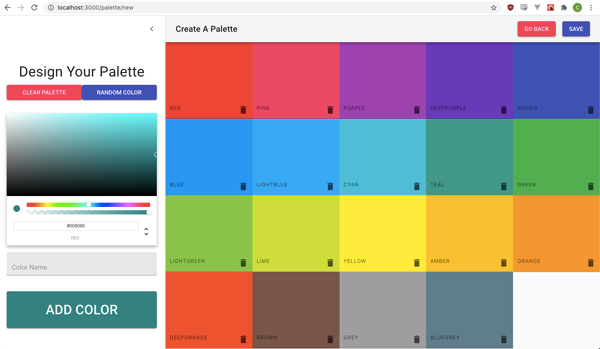 Color Picker App